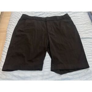 Sofia Vergara Black Bermuda Shorts Size 18